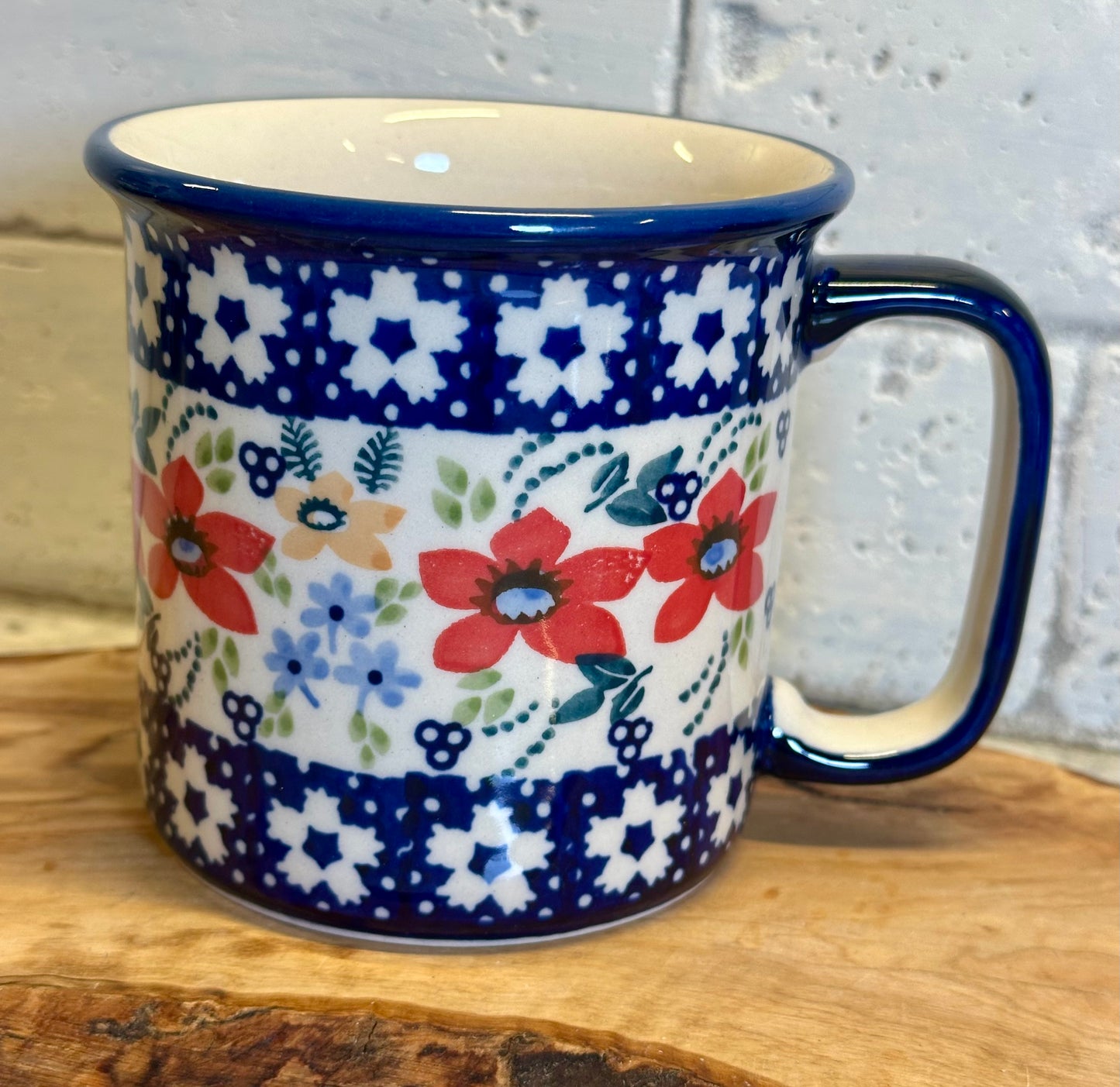 Manufaktura, Polonaise, Large Straight Mug 12 oz