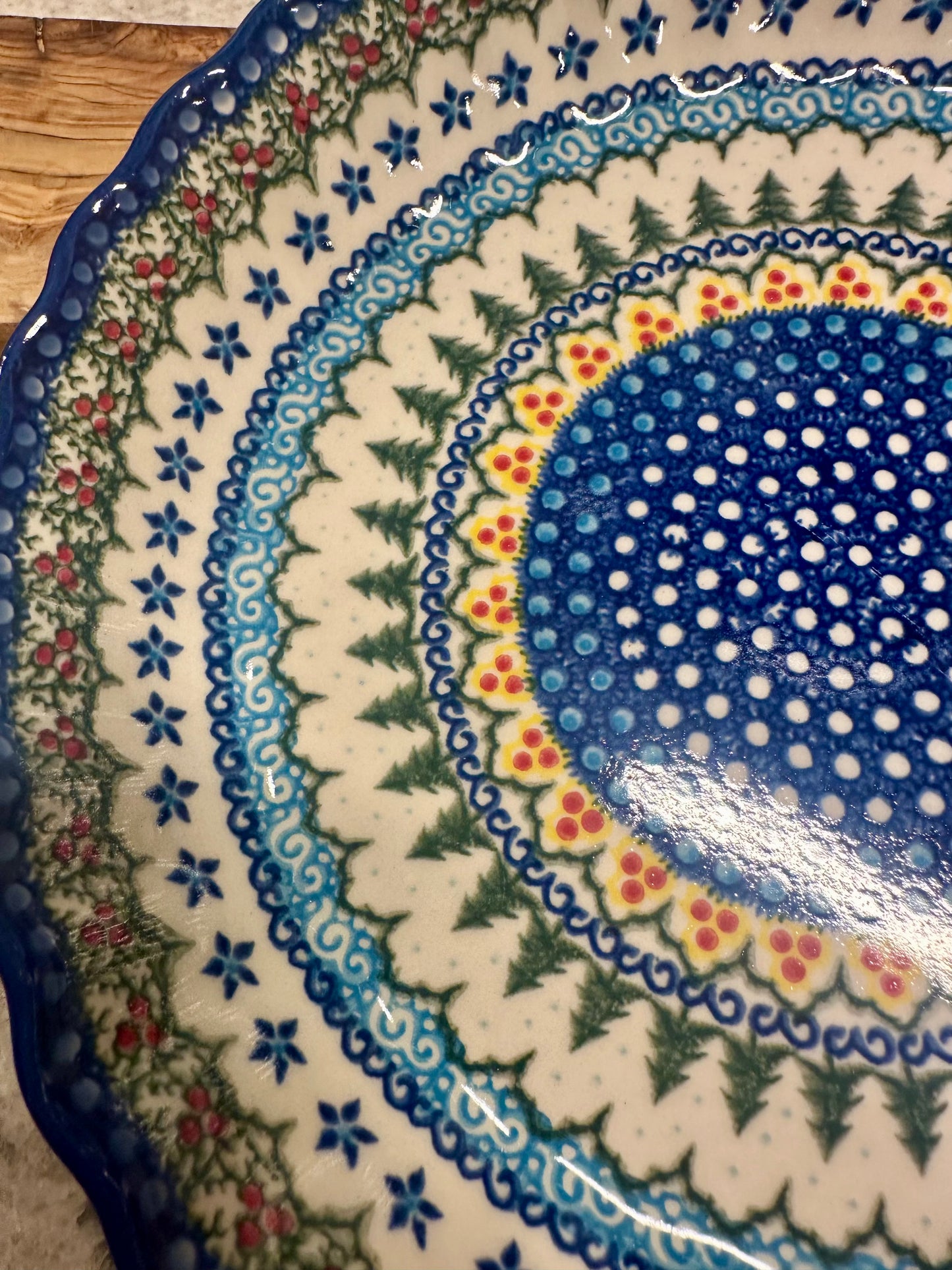 Vena, Holiday Pine Forest, Pie Plate