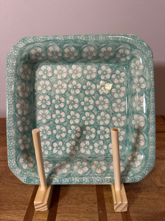 Manufaktura, Mint Blossom, Square Dish