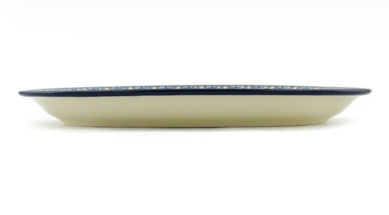 Zaklady, Black and Blue Lace, Platter 11.5"