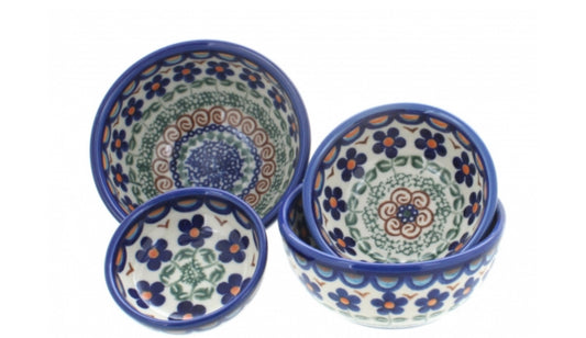 Vena Aztec Flower Measuring Bowl Set
