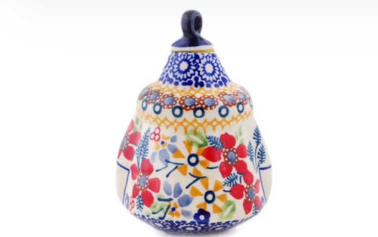 Manufaktura, Unikat Posies, Santa Ornament 4"