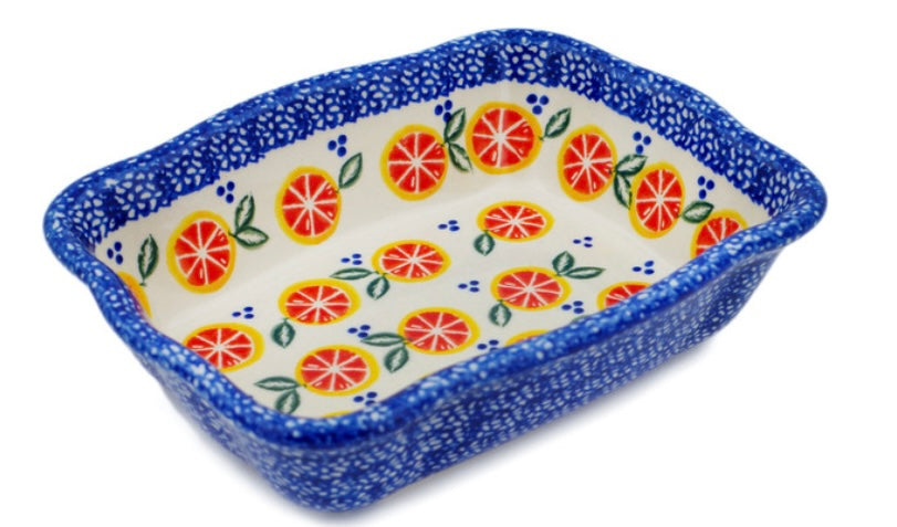 Ceramika Bona, Citrus Craze, Rectangular Baker