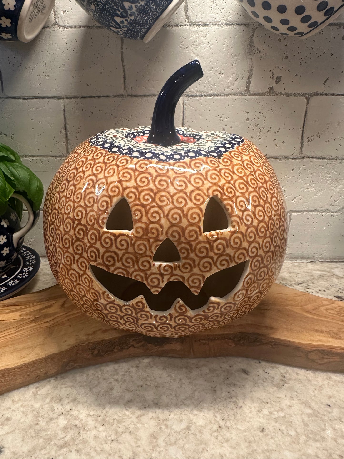 Manufaktura, Pumpkin Spice, Large Pumpkin Luminary