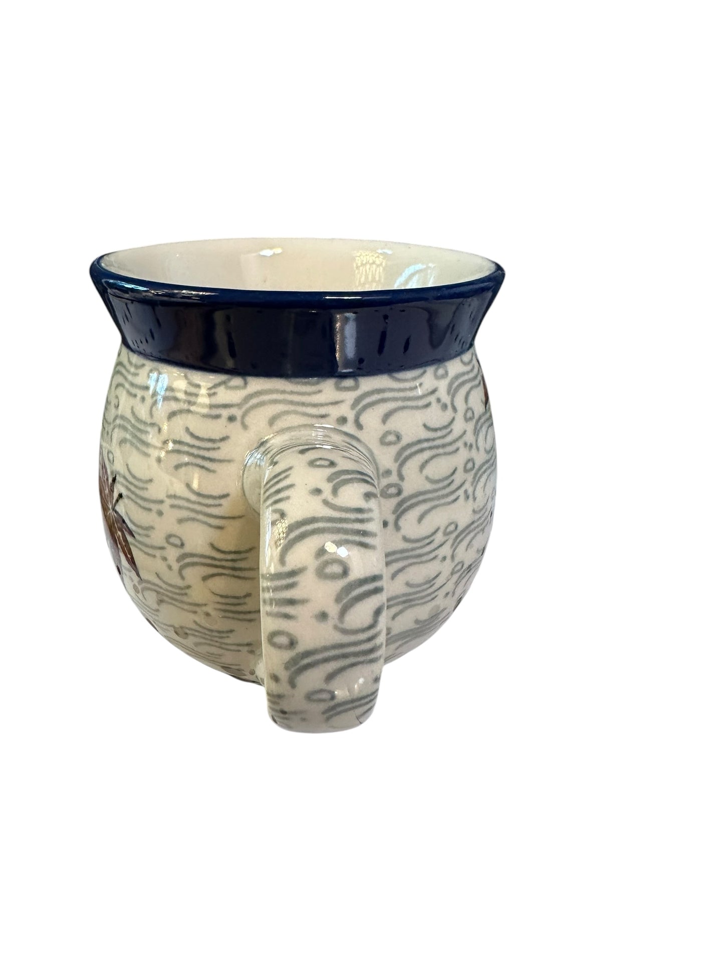 Ceramika Artystyczna, Falling Leaves, Medium Bubble Mug