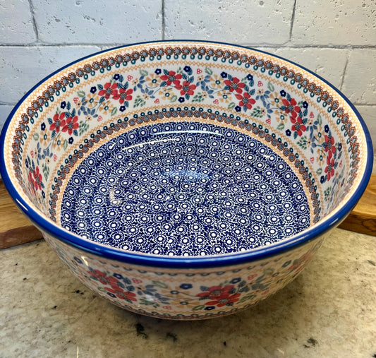 Manufaktura, Posies, Large Mixing Bowl 11"