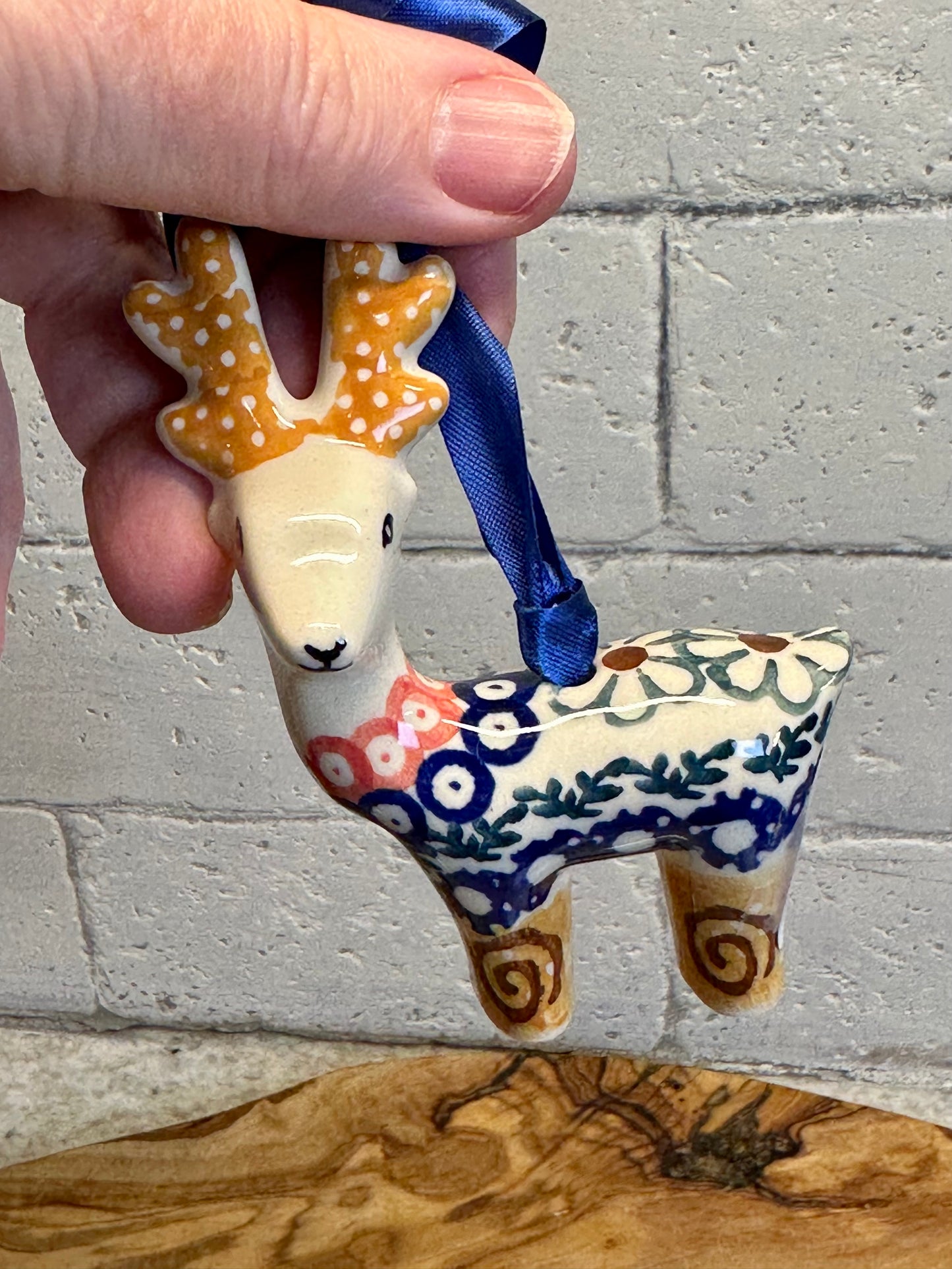 Manufaktura, Pumpkin Spice, Reindeer Ornament