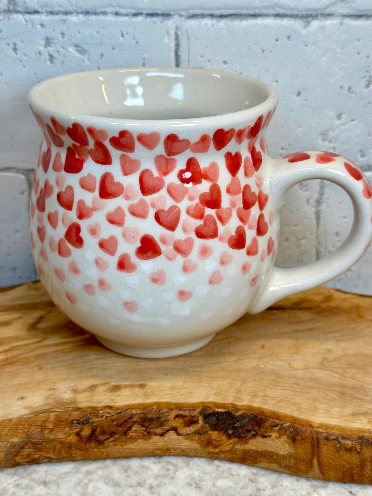 Manufaktura, Happy Hearts, Large Bubble Mug
