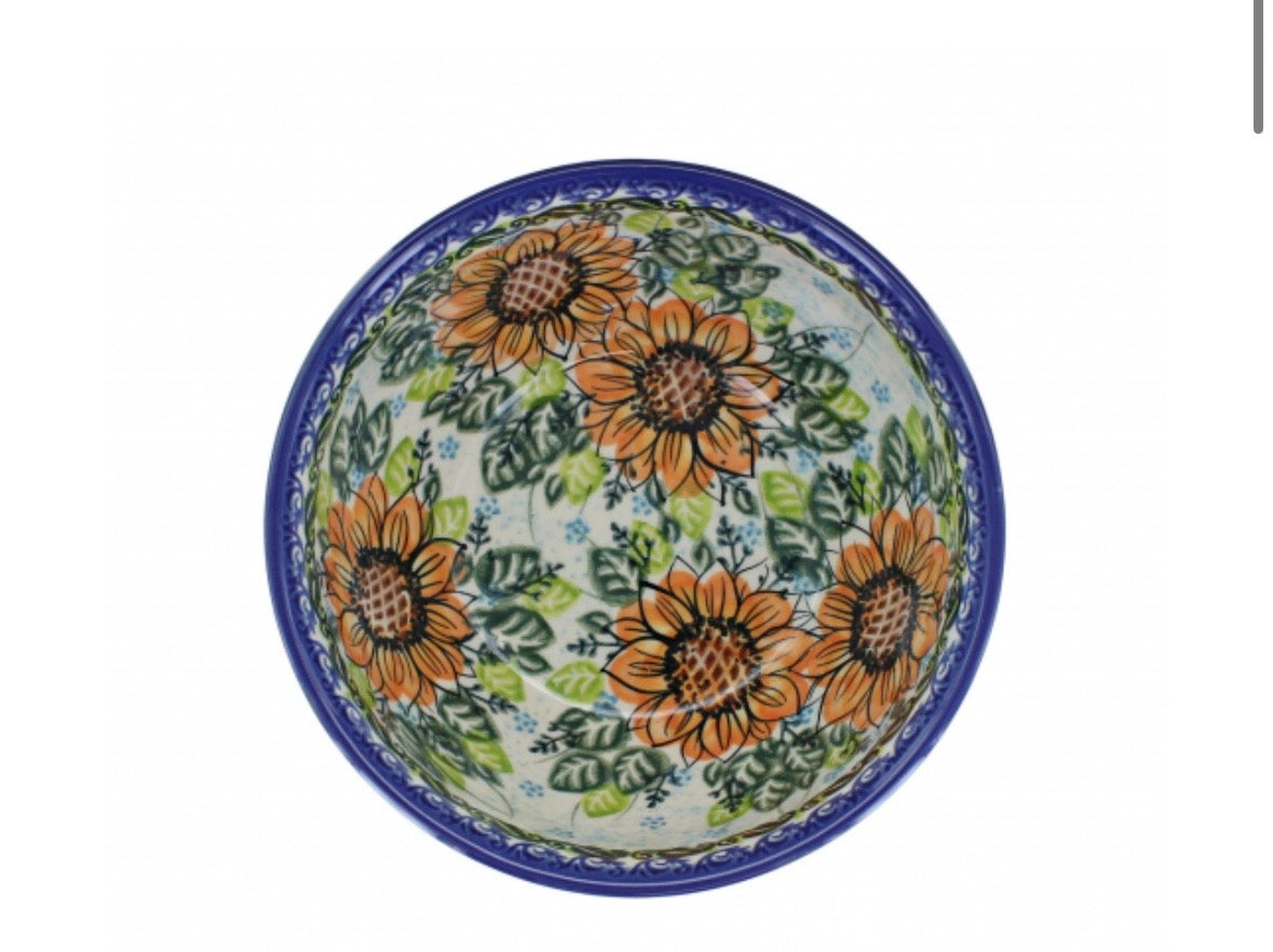 Vena Sunflower Splendor Cereal/Soup Bowl