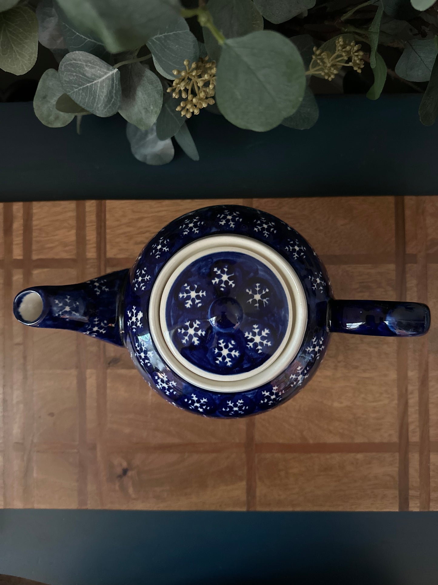 Zaklady Polish Pottery, Snowflake Teapot