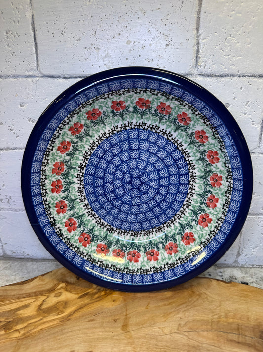 Ceramika Artystyczna Polish Pottery, Maraschino, Pasta Bowl, 8"