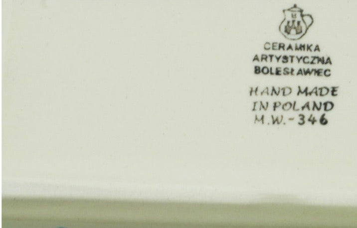 Ceramika Artystyczna, Blue Spring, Loaf Pan 8"
