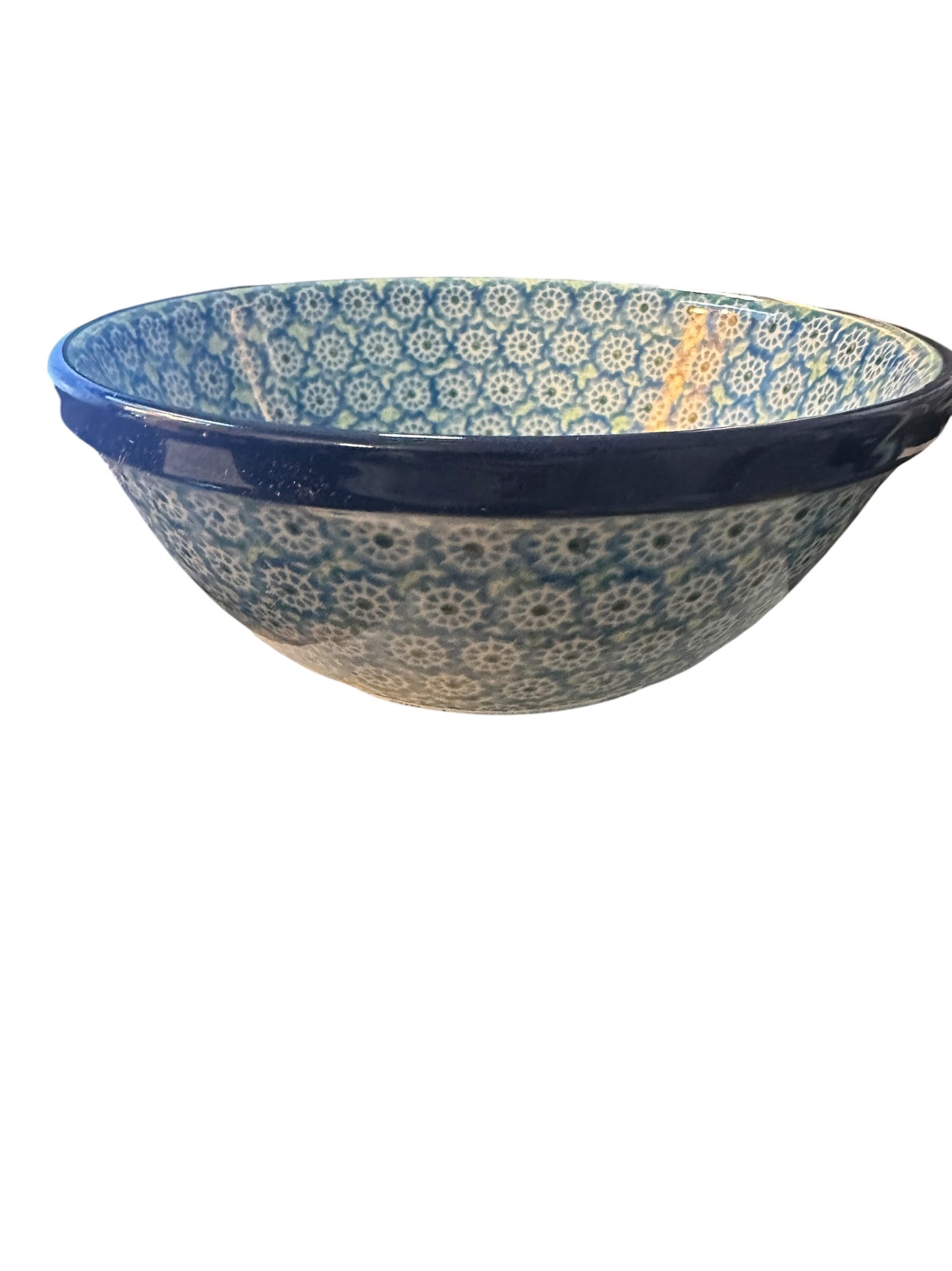 Ceramika Artystyczna, Floral Wheels, Bowl