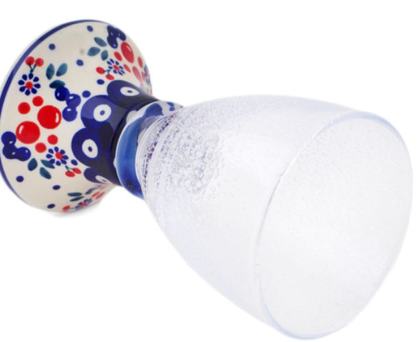 Manufaktura Polish Pottery, Burst Of Berries, Goblet