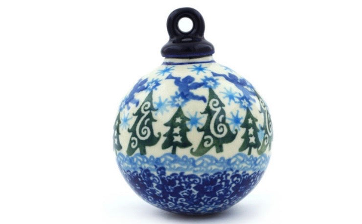 Ceramika Artystyczna, Winter Story, Christmas Ball Ornament