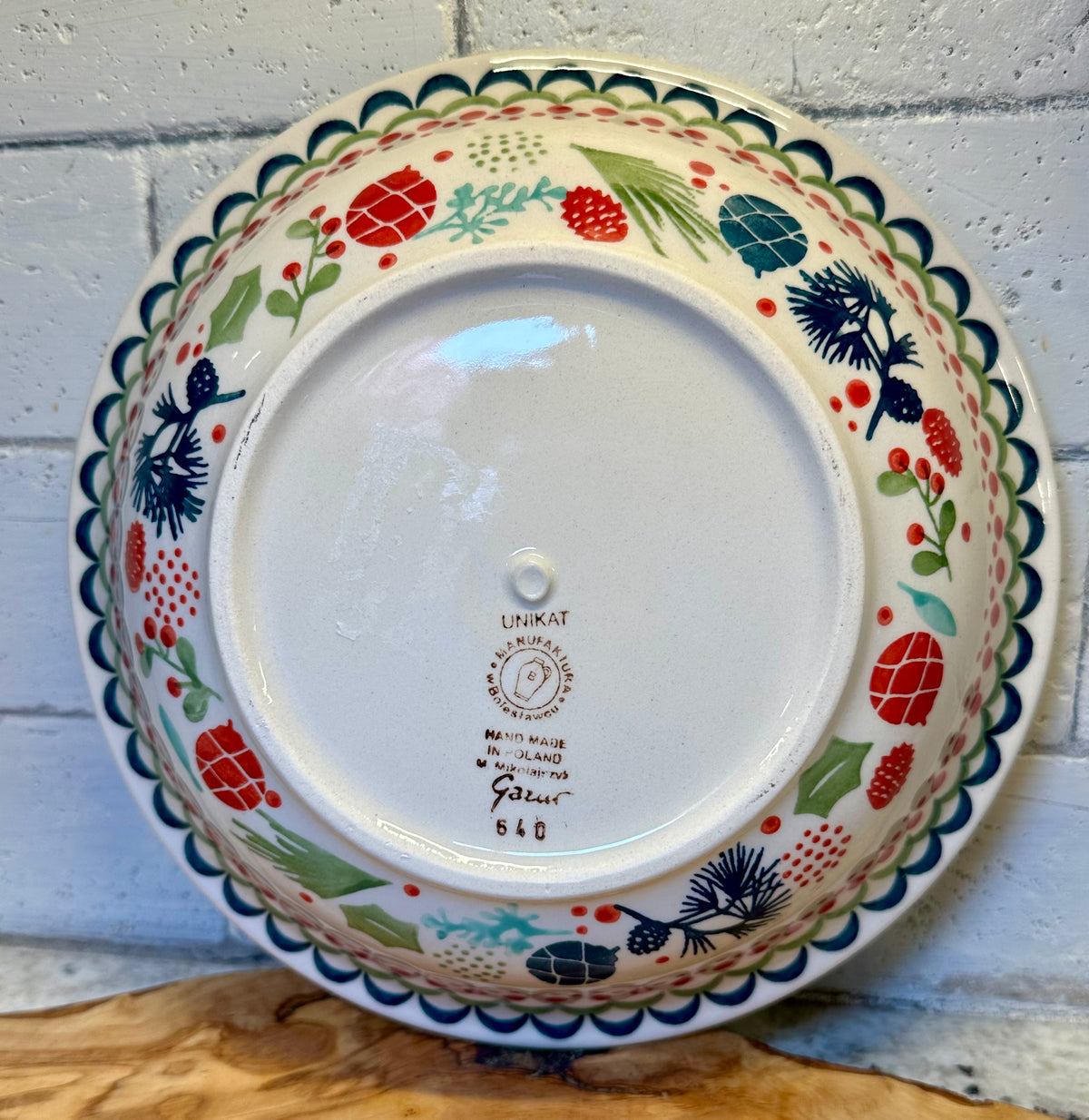 Manufaktura, Gazur Retro, Serving Bowl 9"