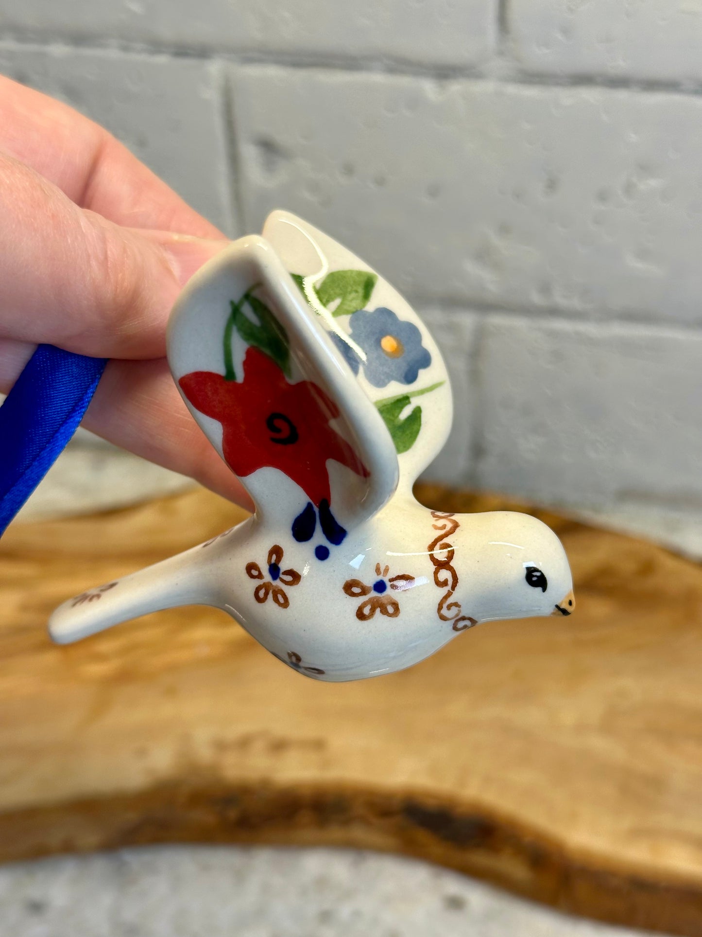 Manufaktura, Zo Girl, Bird Ornament