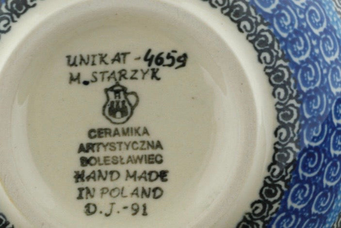 Ceramika Artystyczna, U4659, Joyful Meadow, Bowl, 6.57"