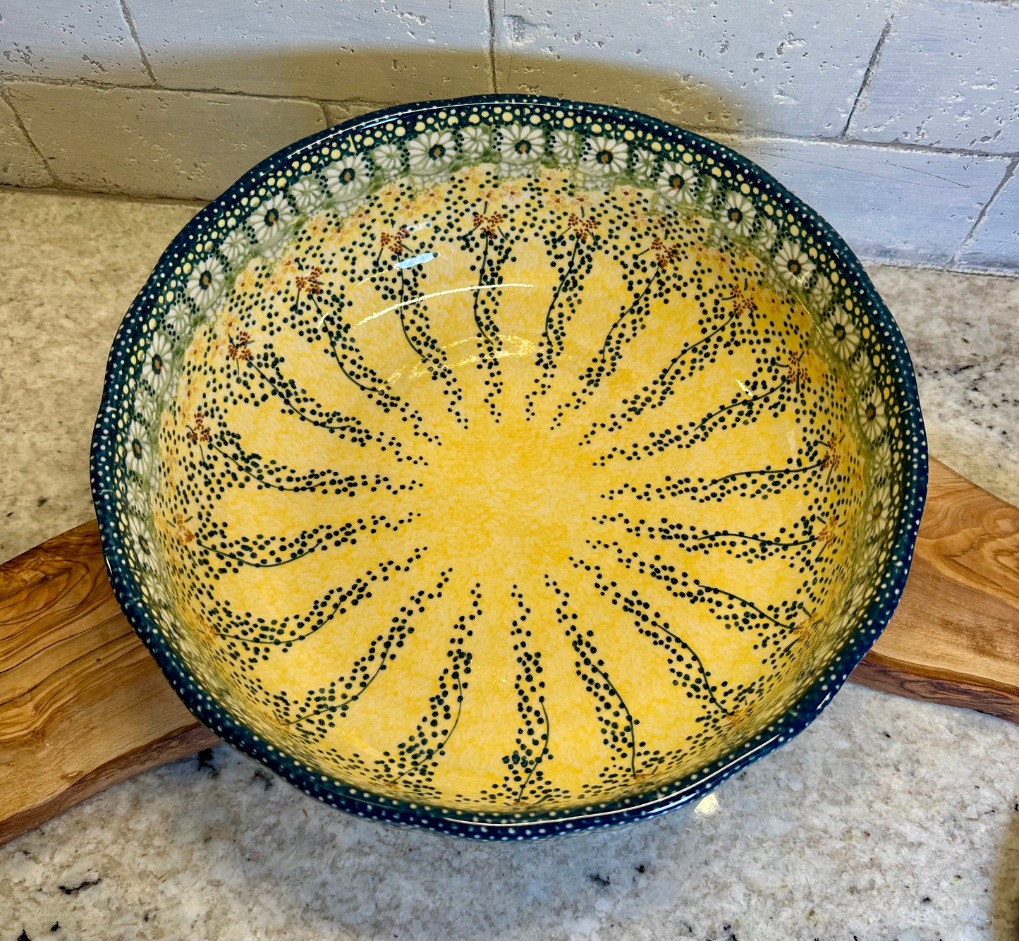 Manufaktura, Roksana Agata, Scalloped Bowl 11"
