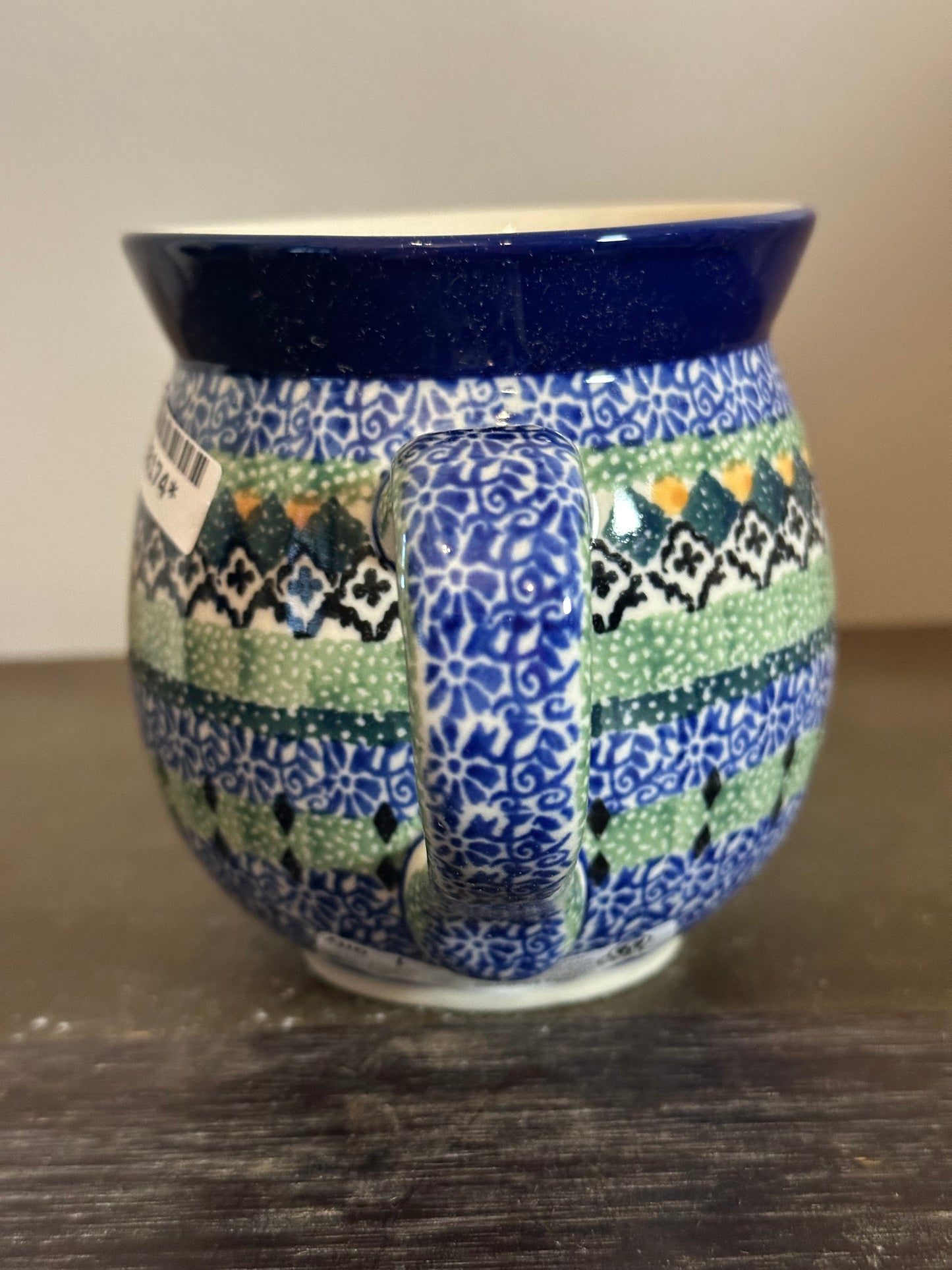 Ceramika Artystyczna, Unikat U4493, Garden Party, Bubble Mug