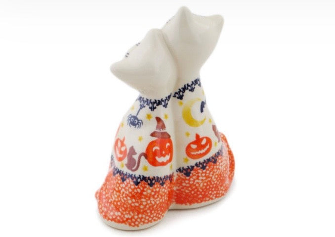 Bona,  Halloween Spooky Pumpkin, Cats Figurine