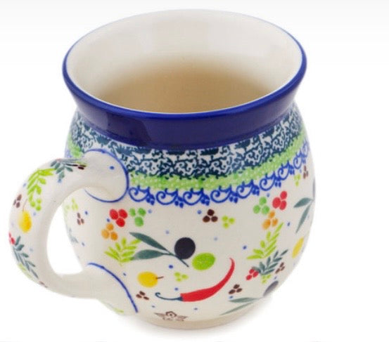 Ceramika Artystyczna, Unikat U4843, Spice Galore, Bubble Mug