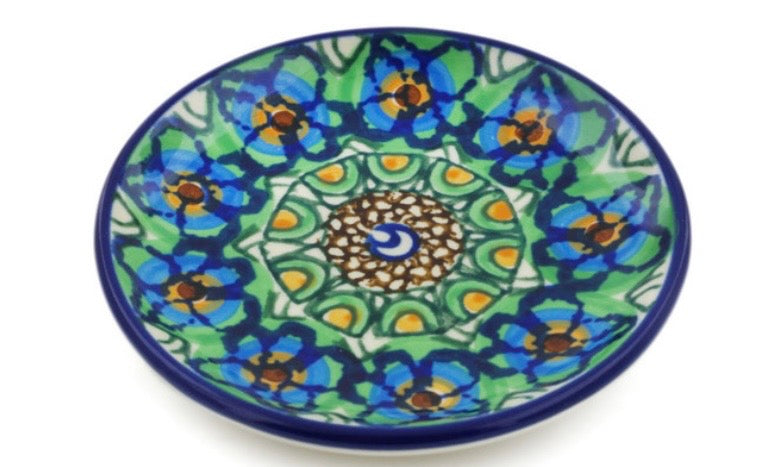 Ceramika Artystyczna, Unikat Mardi Gras, Espresso Cup and Saucer