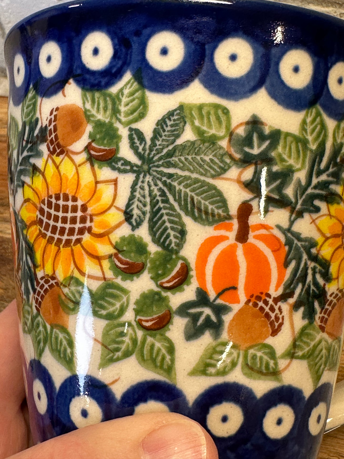 Kalich, Acorn, Sunflower, Pumpkin, XL Straight Mug