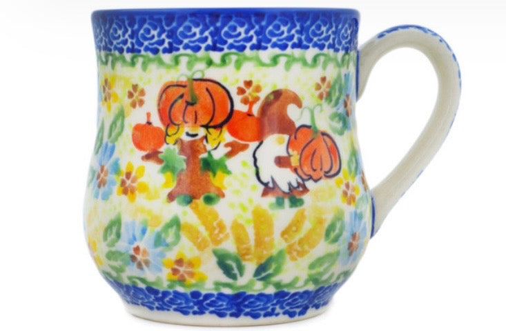 Ceramika Nina, Gnomeo And Juliet, Pear Mug 14 oz.