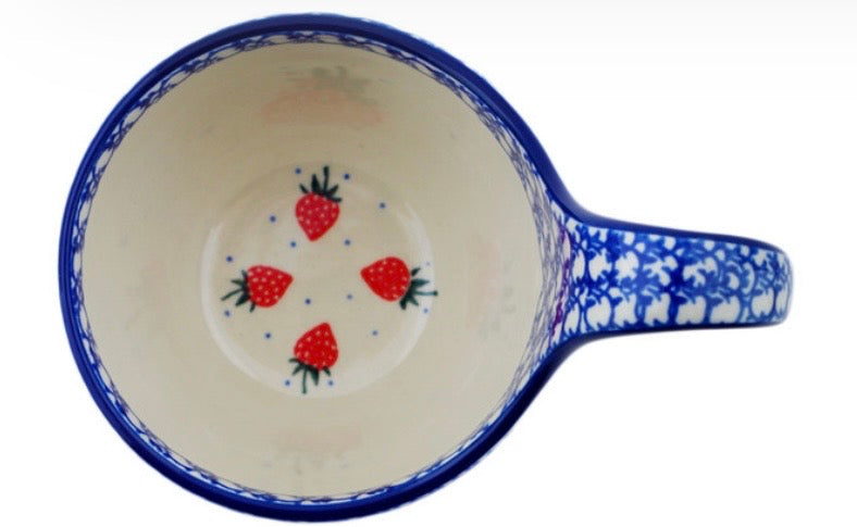 Ceramika Artystyczna, Strawberry Cake, Loop Mug