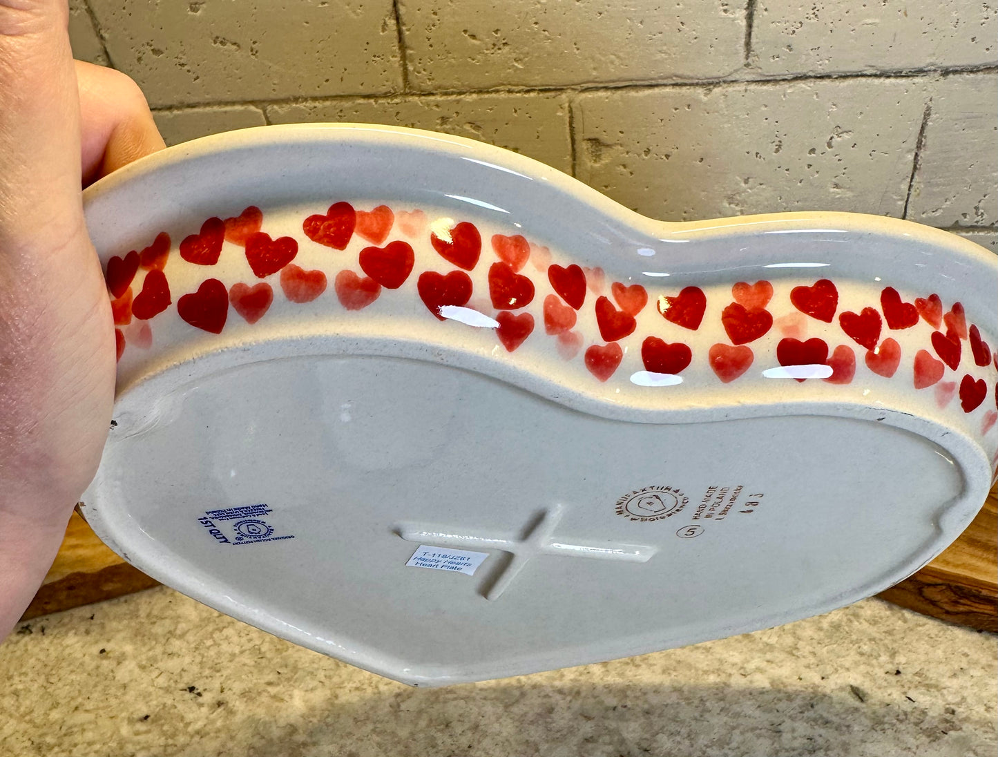 Manufaktura, Happy Hearts, Heart Plate