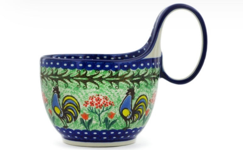 Ceramika Artystyczna, Rooster Dance, Loop Mug