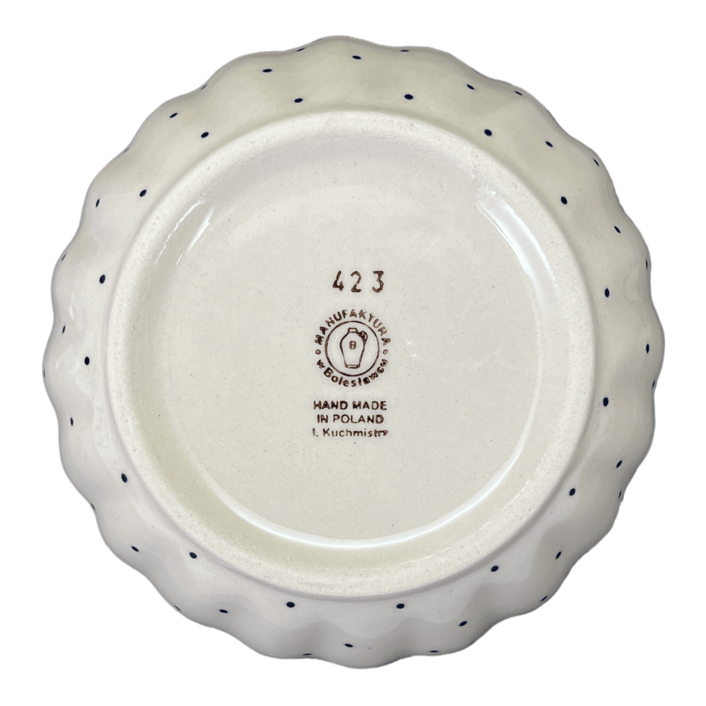 Bowl, Round, 6.5" in "Christmas Chapel" by Manufaktura