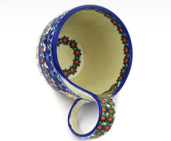 Ceramika Artystyczna, Primrose Trellis, Loop Mug/Bowl
