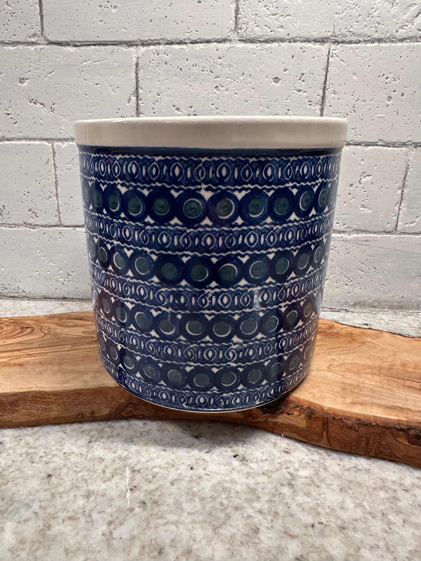 Ceramika Artystyczna Polish Pottery Utensil Holder/Planter