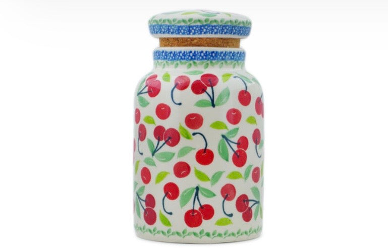 Ceramika Artystyczna,  New Cherry Sweet, Jar with Lid