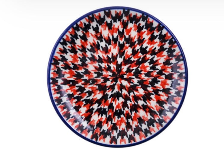Ceramika Artystyczna, Houndstooth, Coaster/Mini Plate