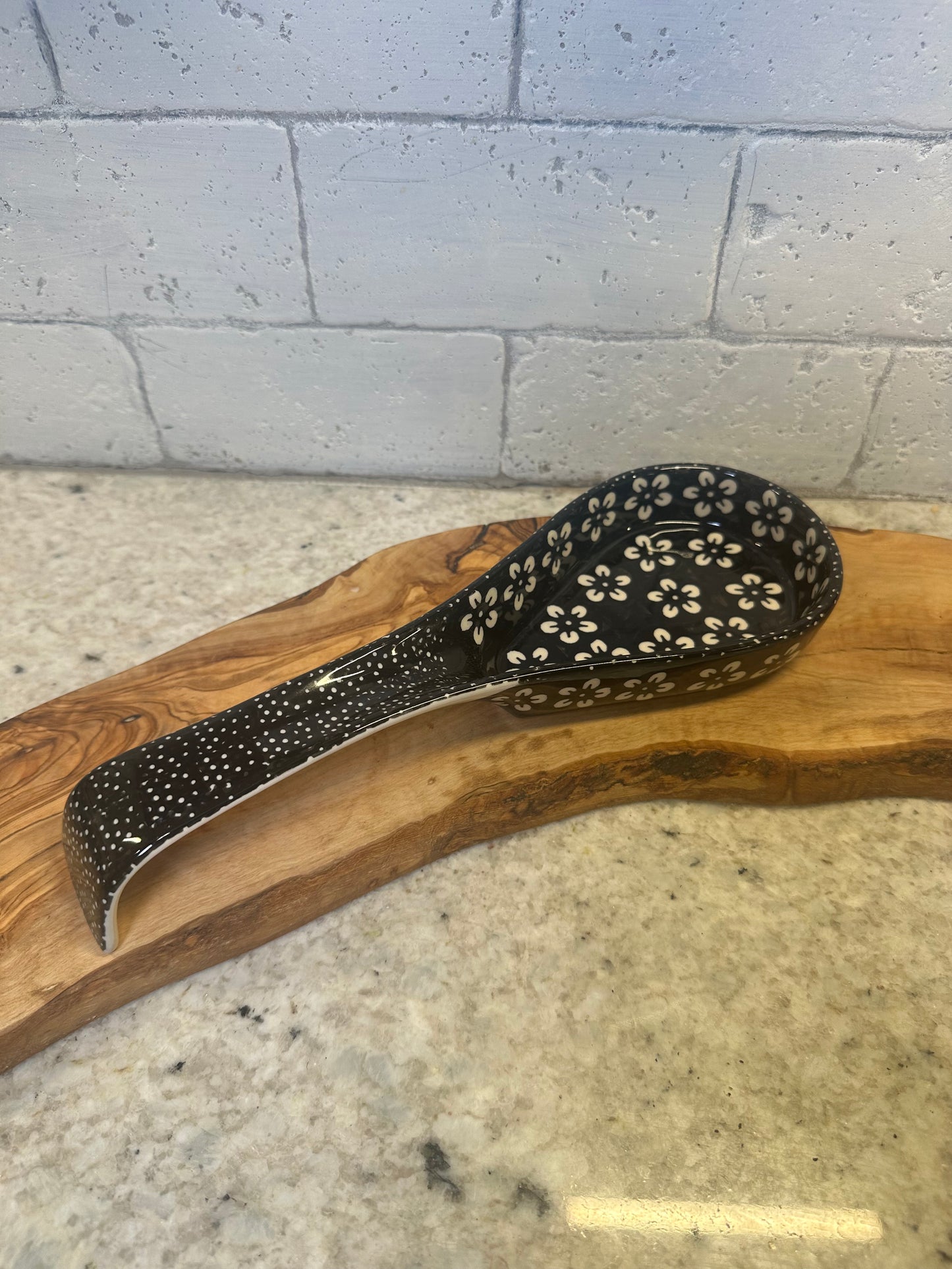 Manufaktura, Black Blossom, Spoon Rest