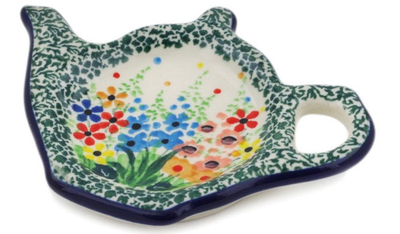 Ceramika Artystyczna, U4875, Colors Of The Wind, Teabag/Lemon Plate