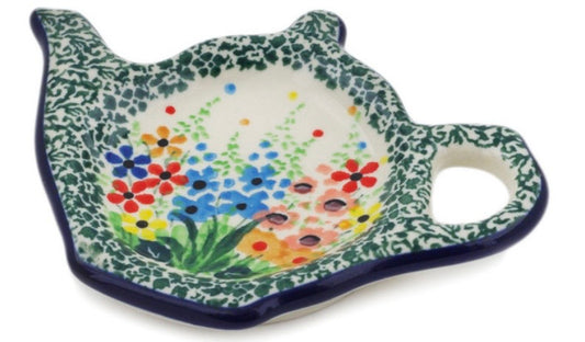 Ceramika Artystyczna, U4875, Colors Of The Wind, Teabag/Lemon Plate