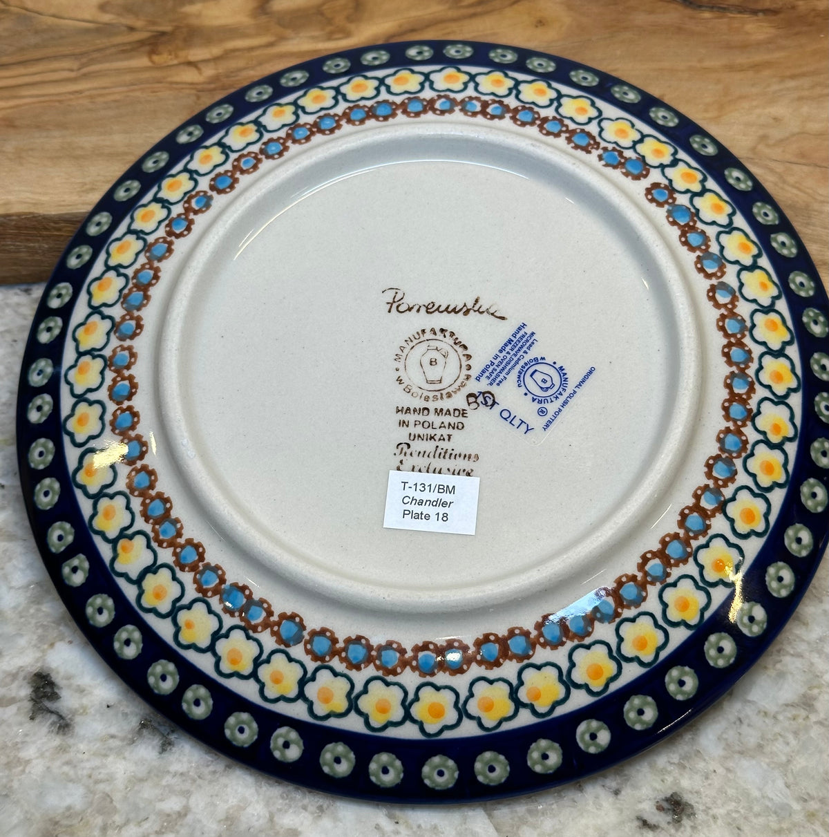 Manufaktura, Chandler, Dessert Plate 7.25"