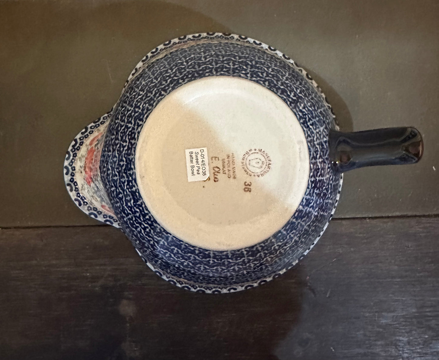 Manufaktura Sweet Pea Large Batter Bowl