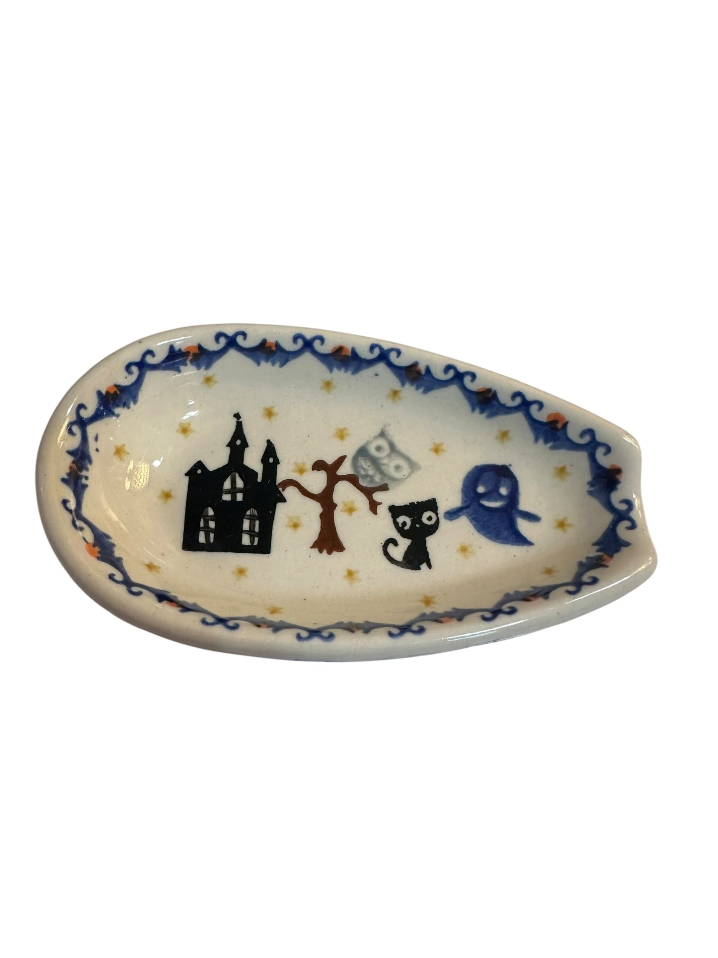 Bona, Halloween Spooky Vibe, Spoon Rest 5.5"