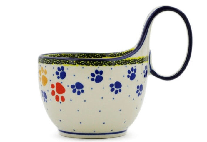 Ceramika Artystyczna, Children's Happy Paws,  Loop Soup/Mug/Bowl