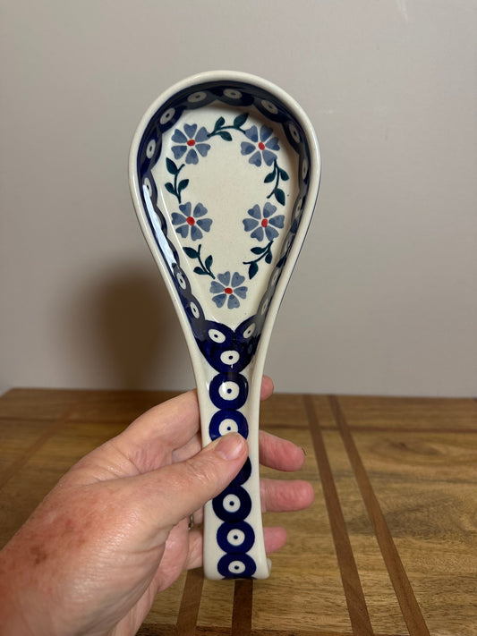 Manufaktura, Blue Violet Large Spoon Rest