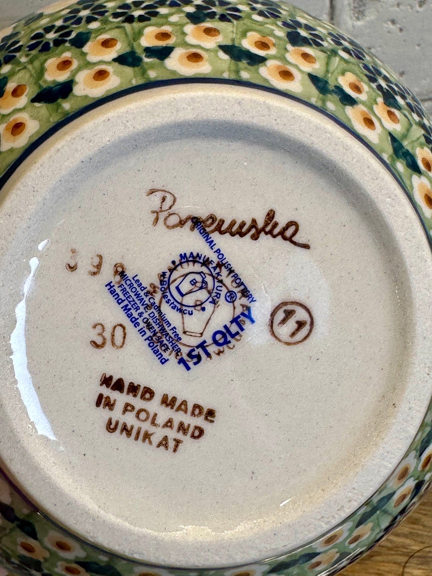 Manufaktura, Perennial Garden, Tapered Bowl 5.25"