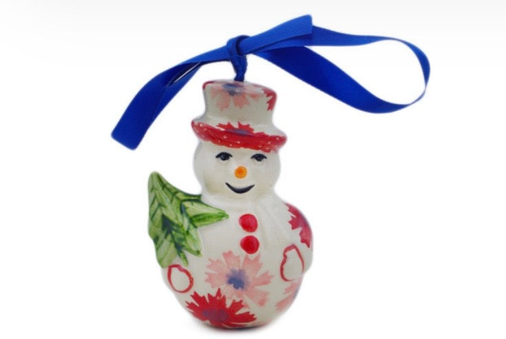 Manufaktura, Blossom Radiance, Snowman Ornament