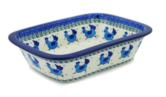 Ceramika Artystyczna, Run Chicken Run, Rectangular Baker