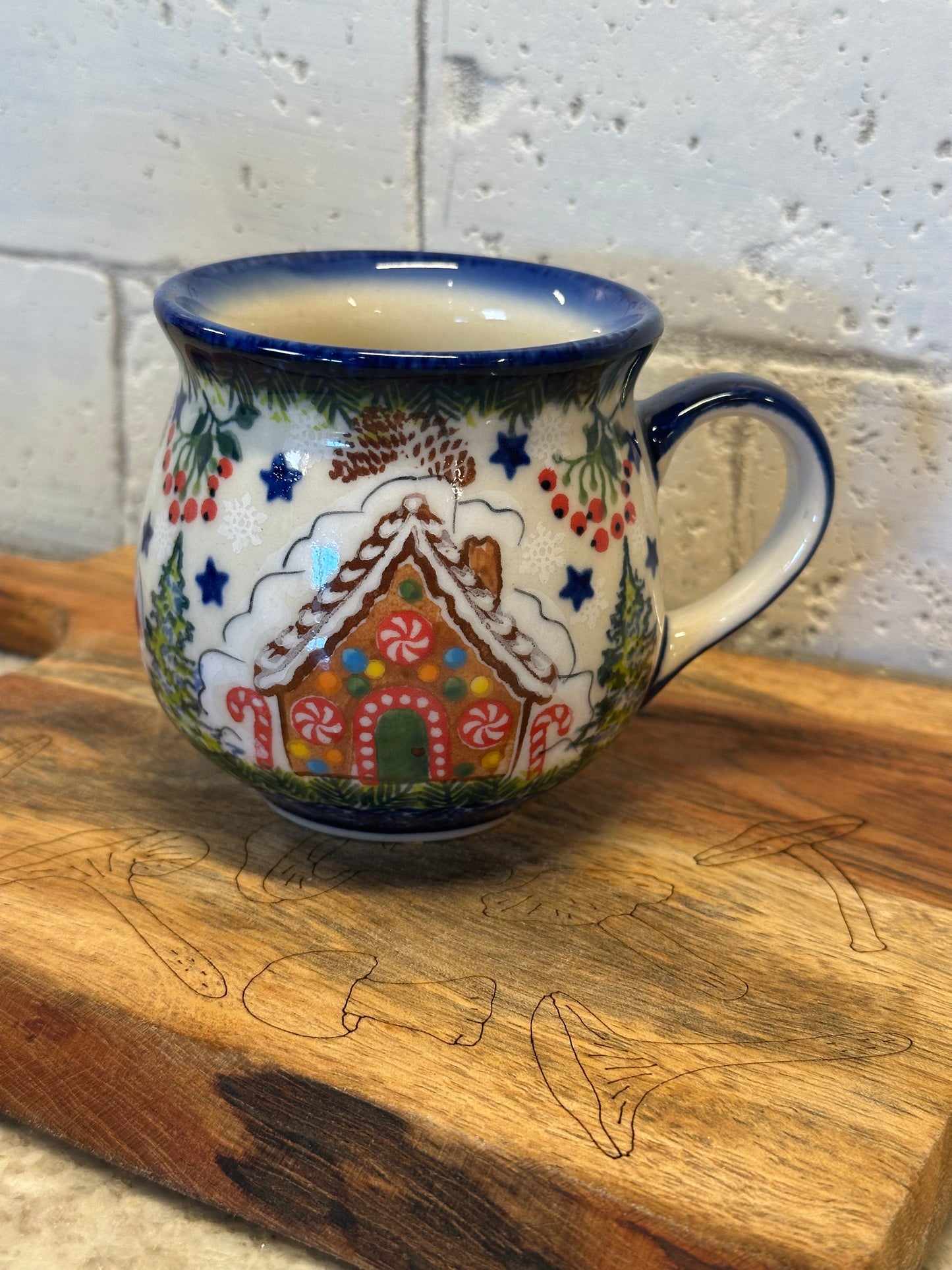 Kalich, Gingerbread House, Bubble Mug 12 oz.