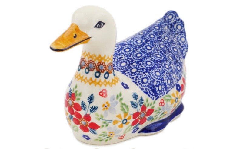 Manufaktura, Posies, Duck Figurine 7"